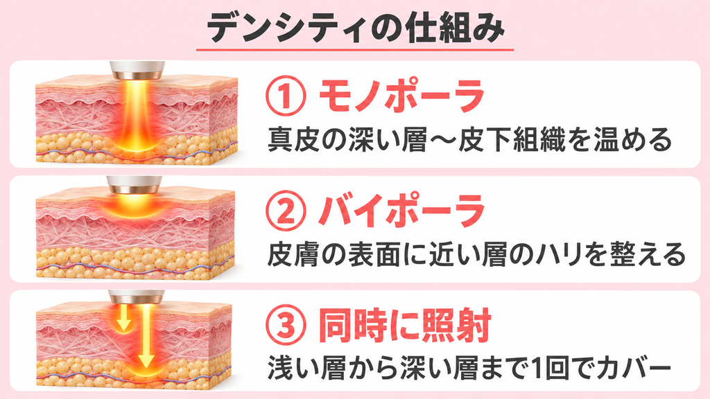 デンシティの効果はいつから?ピークと持続期間画像